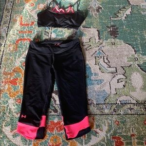 Underarmour tights, m Balance Collection sport bra
